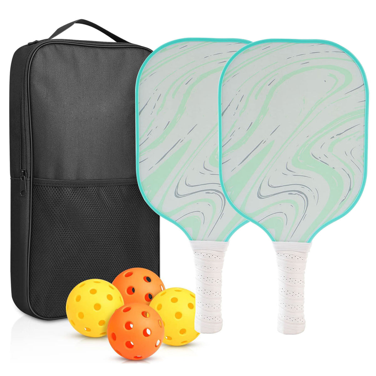 Carbon Fiber Pickleball Paddles Complete