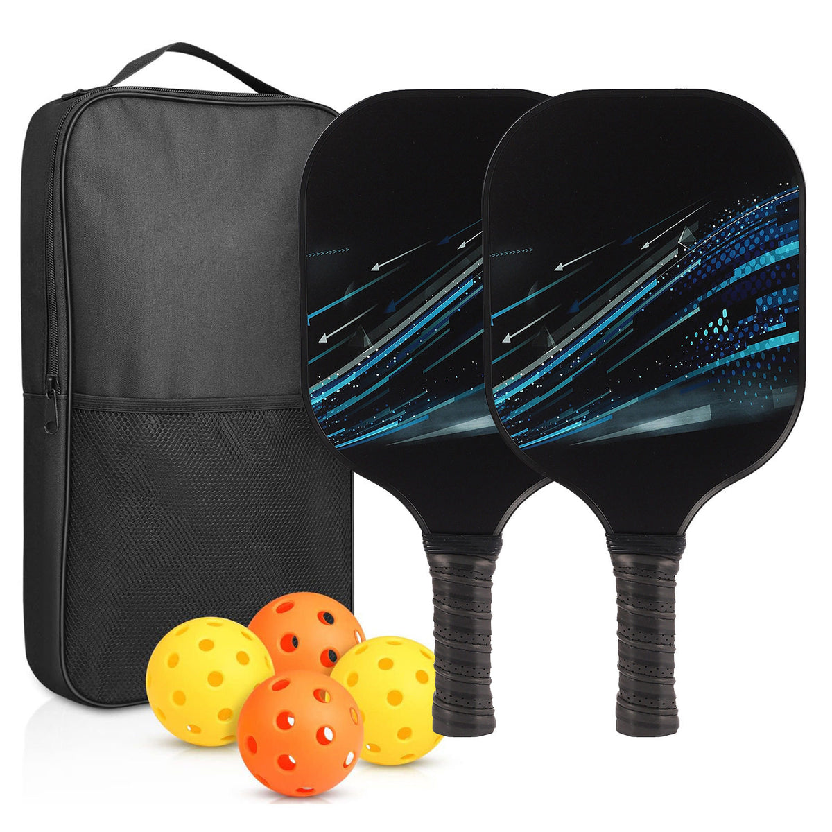 Carbon Fiber Pickleball Paddles Complete