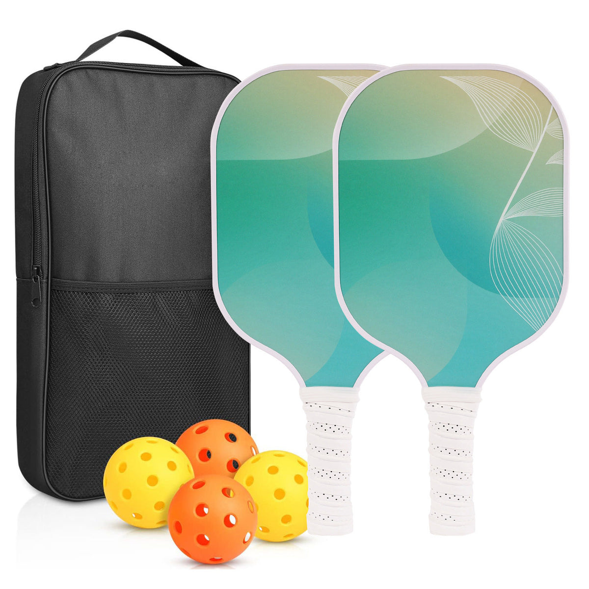 Carbon Fiber Pickleball Paddles Complete