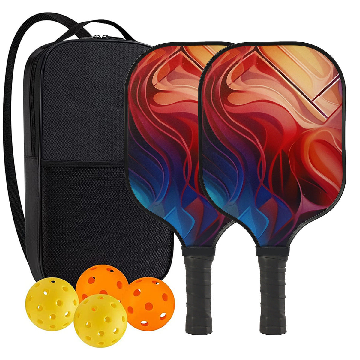 Carbon Fiber Pickleball Paddles Complete