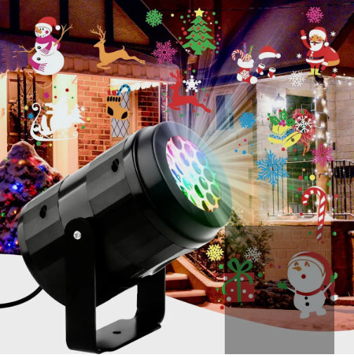 Christmas projection lamp