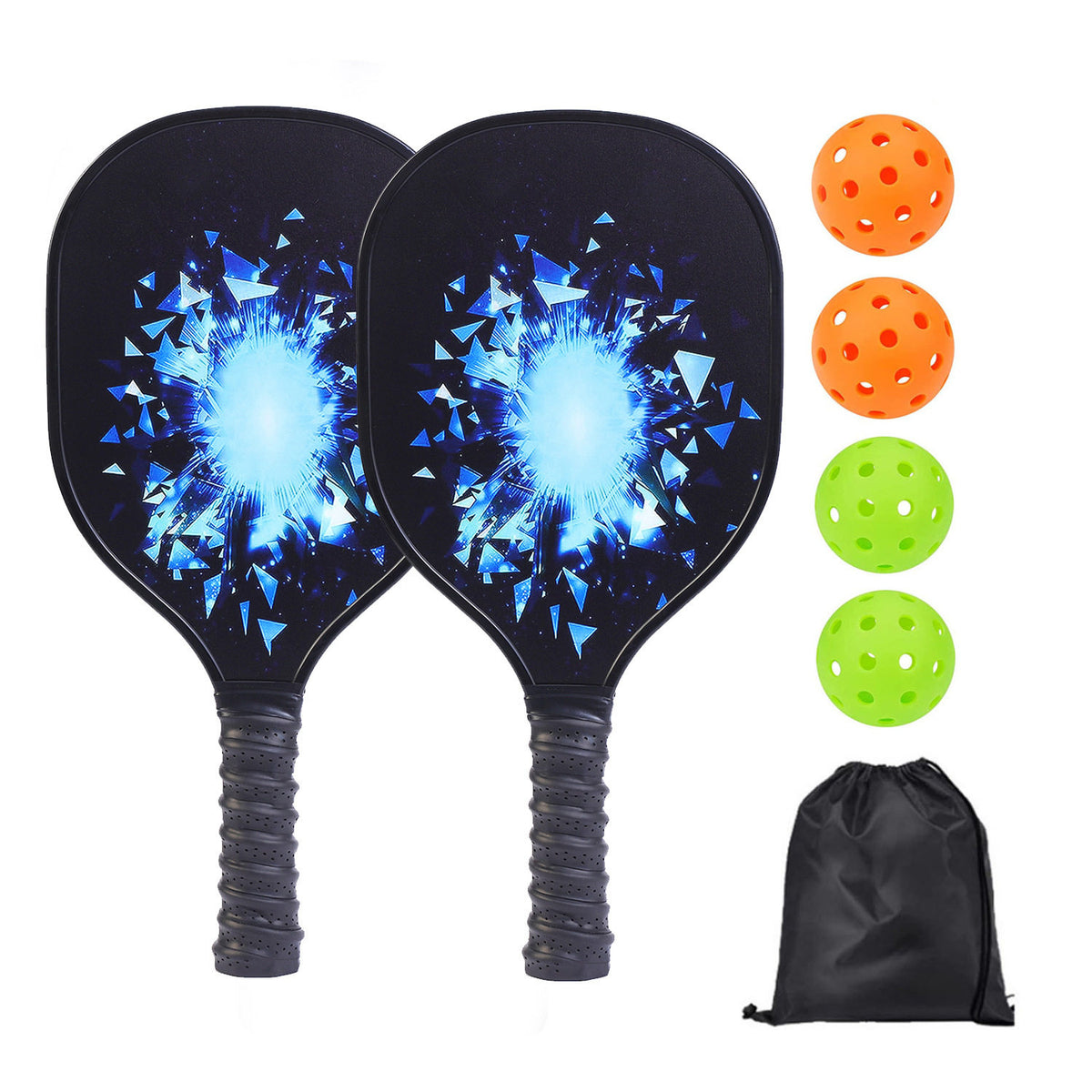 Carbon Fiber Pickleball Paddles Complete