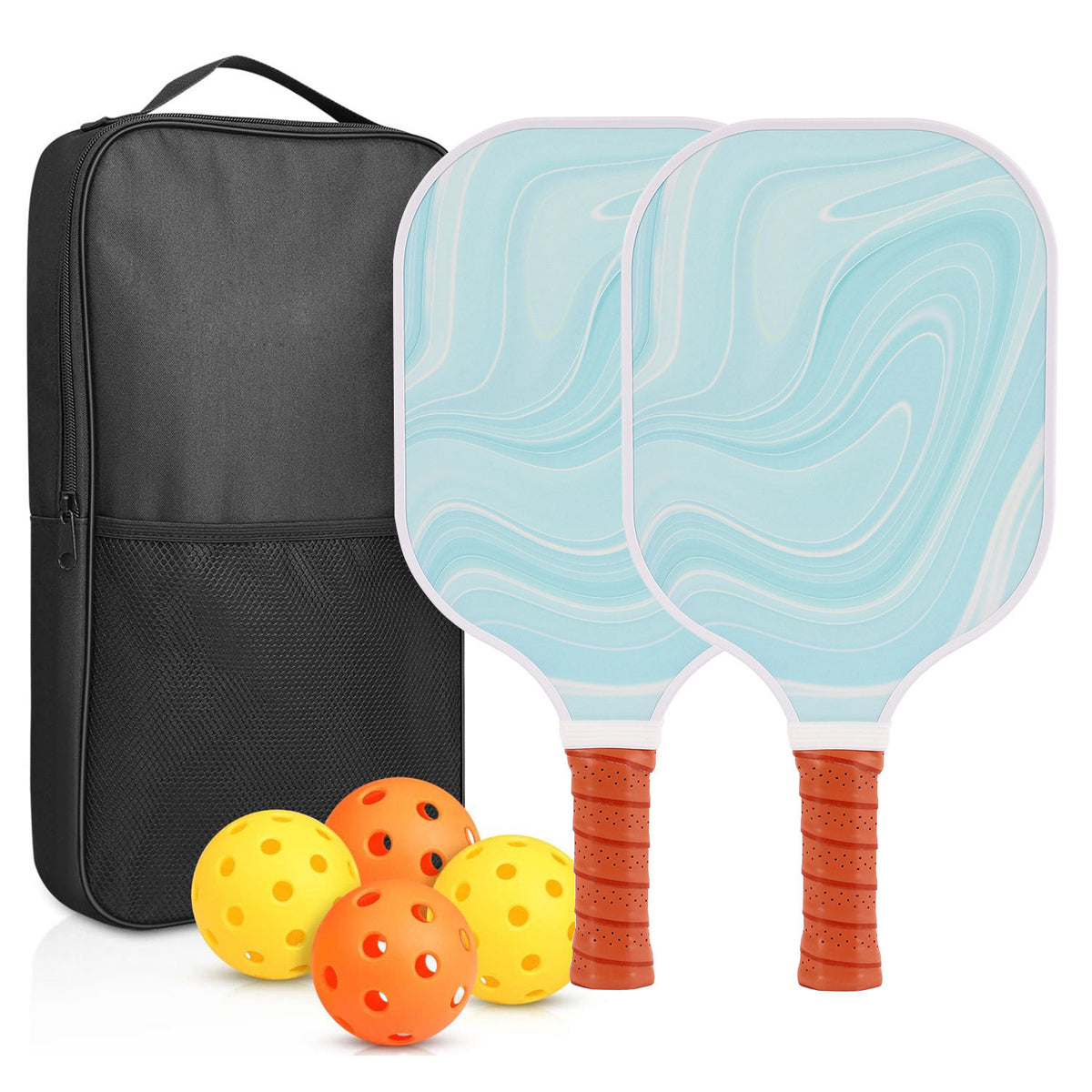Carbon Fiber Pickleball Paddles Complete