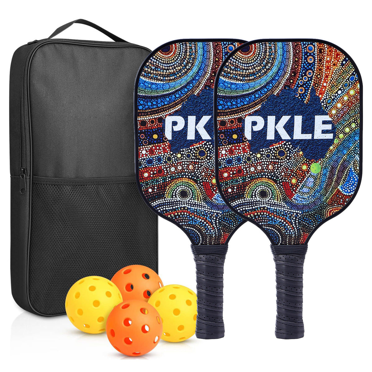 Carbon Fiber Pickleball Paddles Complete