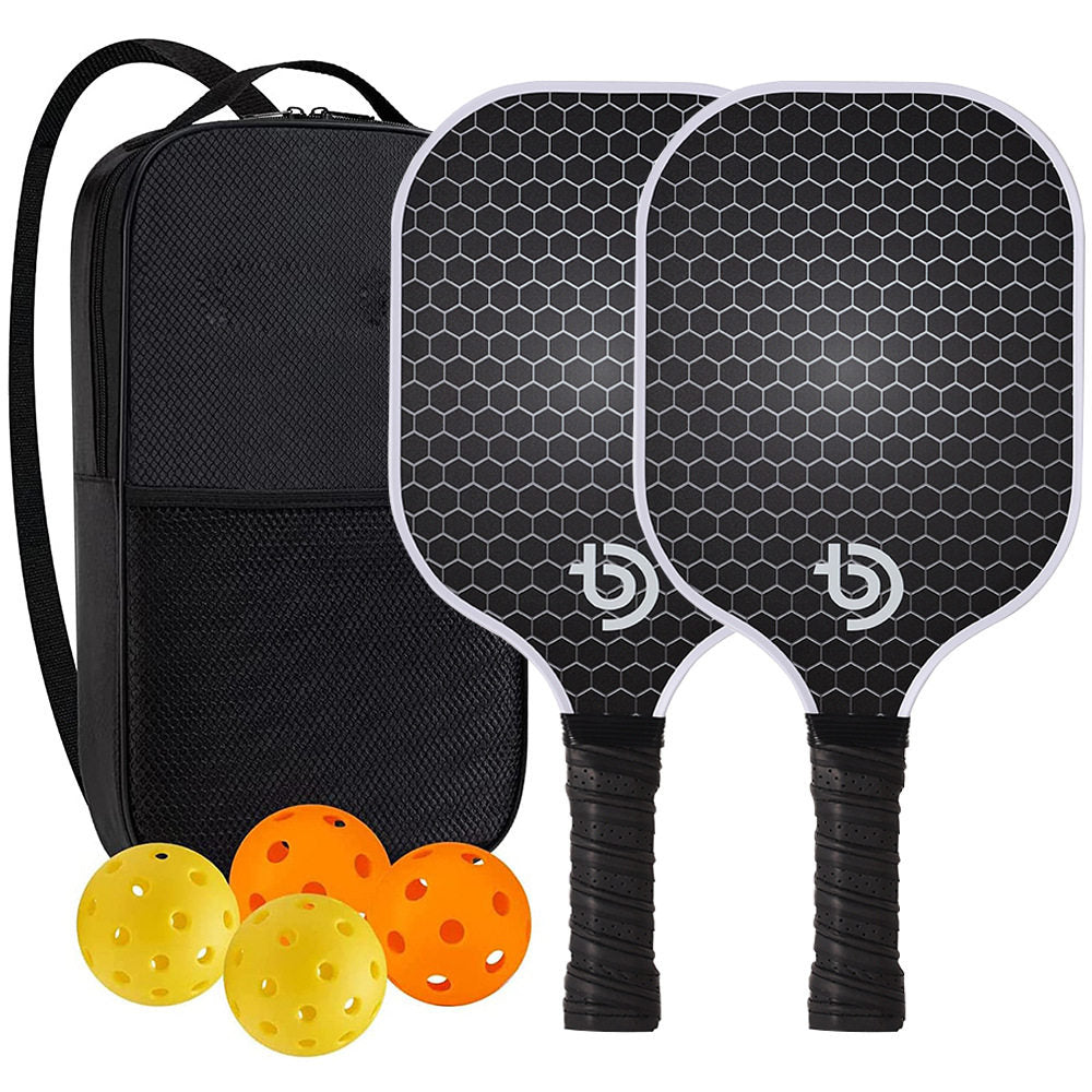 Carbon Fiber Pickleball Paddles Complete