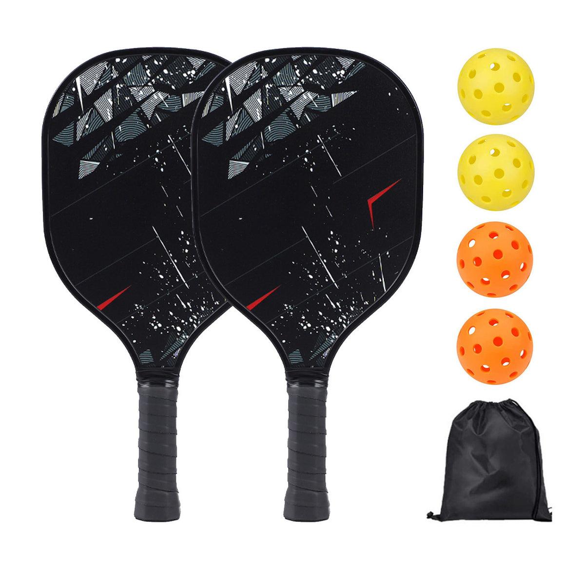 Carbon Fiber Pickleball Paddles Complete