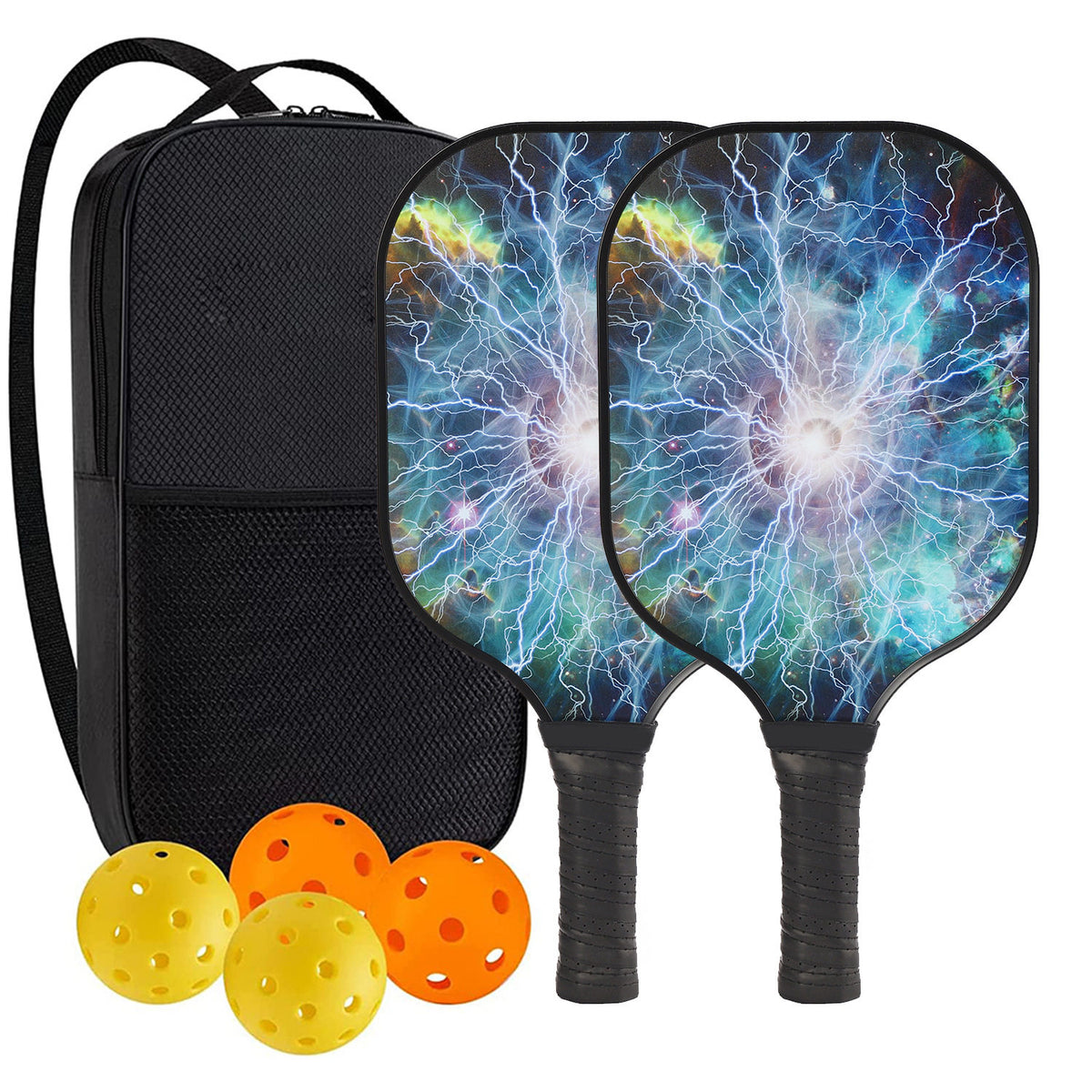 Carbon Fiber Pickleball Paddles Complete