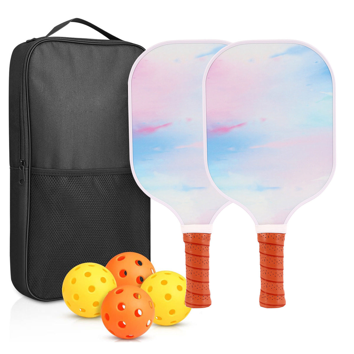 Carbon Fiber Pickleball Paddles Complete